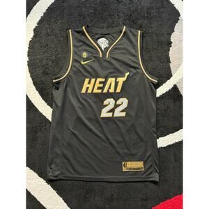 Nike Miami Heat NBA Finals Jersey Golden Edition Jimmy Butler #22 Mens S BNWT